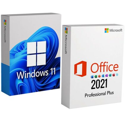 COMBO: Microsoft Windows 11 Professional Microsoft Office 2021 Professional Plus (Copy)